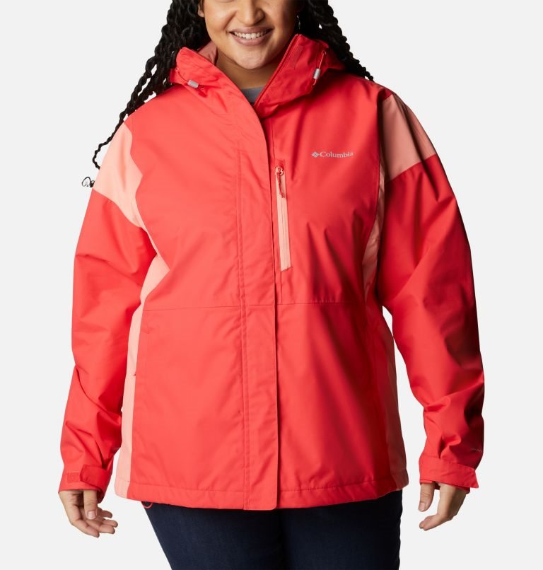 Women\'s Columbia Hikebound Jackets Red | Plus Size CA-H4685